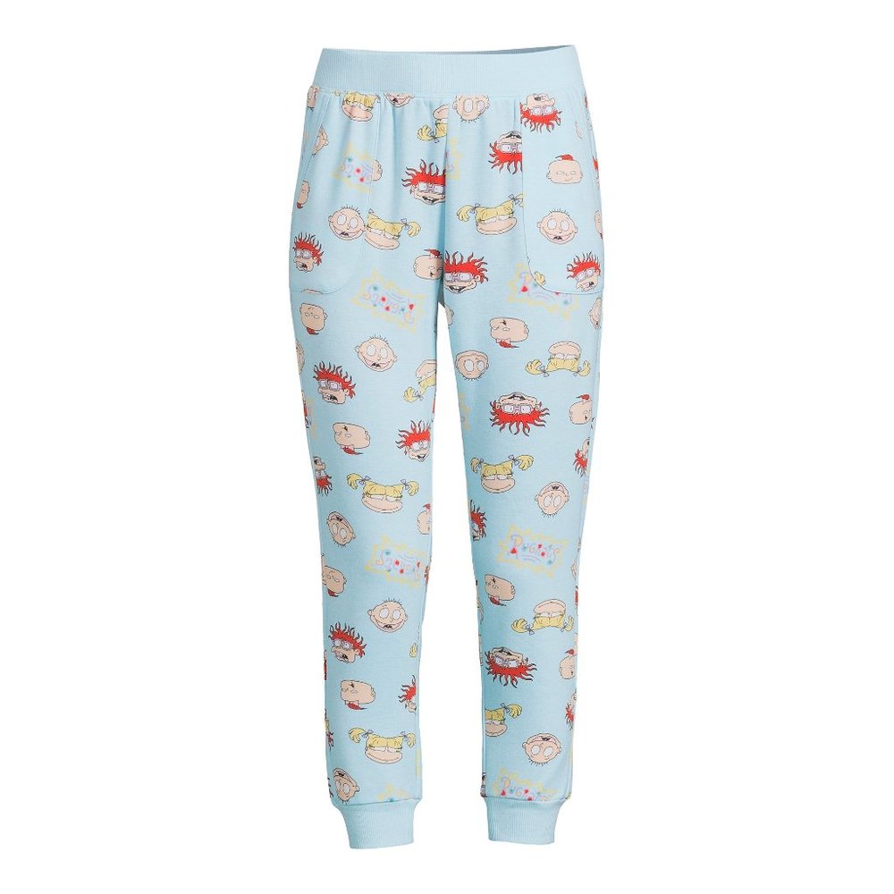 Nickelodeon Women's Printed Easy Care Pajamas Pants Jogger Rugrats Size 3X - Picture 10 of 12